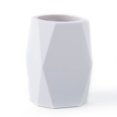 thumbnail image 1 of Portalápices de silicona, vaso para bolígrafo geométrico para oficina, escritorio, organizador de papelería, soporte para brochas de maquillaje, 1 of 6