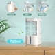 thumbnail image 5 of Ventilador enfriador de aire de escritorio grande | Viento ajustable de 3 velocidades | Luz LED colorida | Asa portátil | Tanque de agua de 900 ml | Bajo ruido 55 dB | 10W | 140x130x258 mm | Uso en, 5 of 9