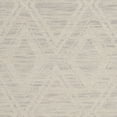 thumbnail image 6 of SAFAVIEH Marbella Alicia Geometric Diamonds Wool Area Rug, Silver/Ivory, 3' x 5', 6 of 7