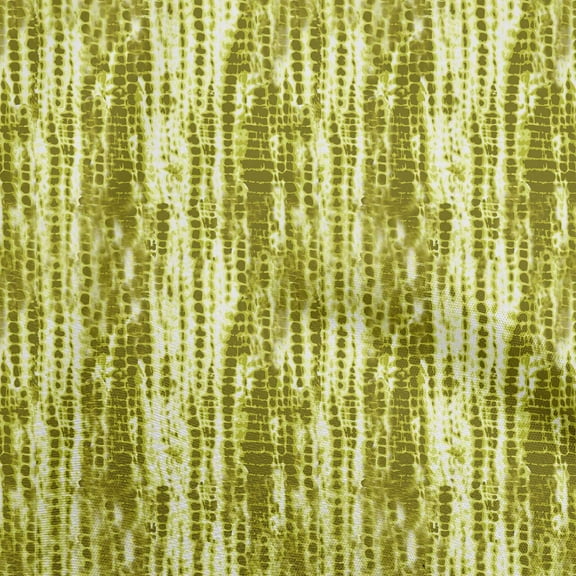 oneOone Polyester Lycra Lime Green Fabric Tie Dye Diy Clothing Quilting Fabric Print Fabric By Yard 56 Inch Wide