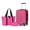 Magenta, variant on WEPLUS 20" Expandable Carry-On Luggage Set 3-Piece with Duffel Bag and Toiletry Bag
