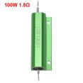 thumbnail image 2 of Resistor de Caja de Aluminio 100W 1.8Ohm Enrollado en Alambre Verde para Convertidor LED, 2 of 4