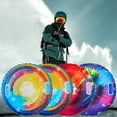 thumbnail image 4 of Heavy Duty Inflatable Tube Sled For Winter Outdoor Sports And Family Sledding Adventures With Secure Handles, 4 of 5