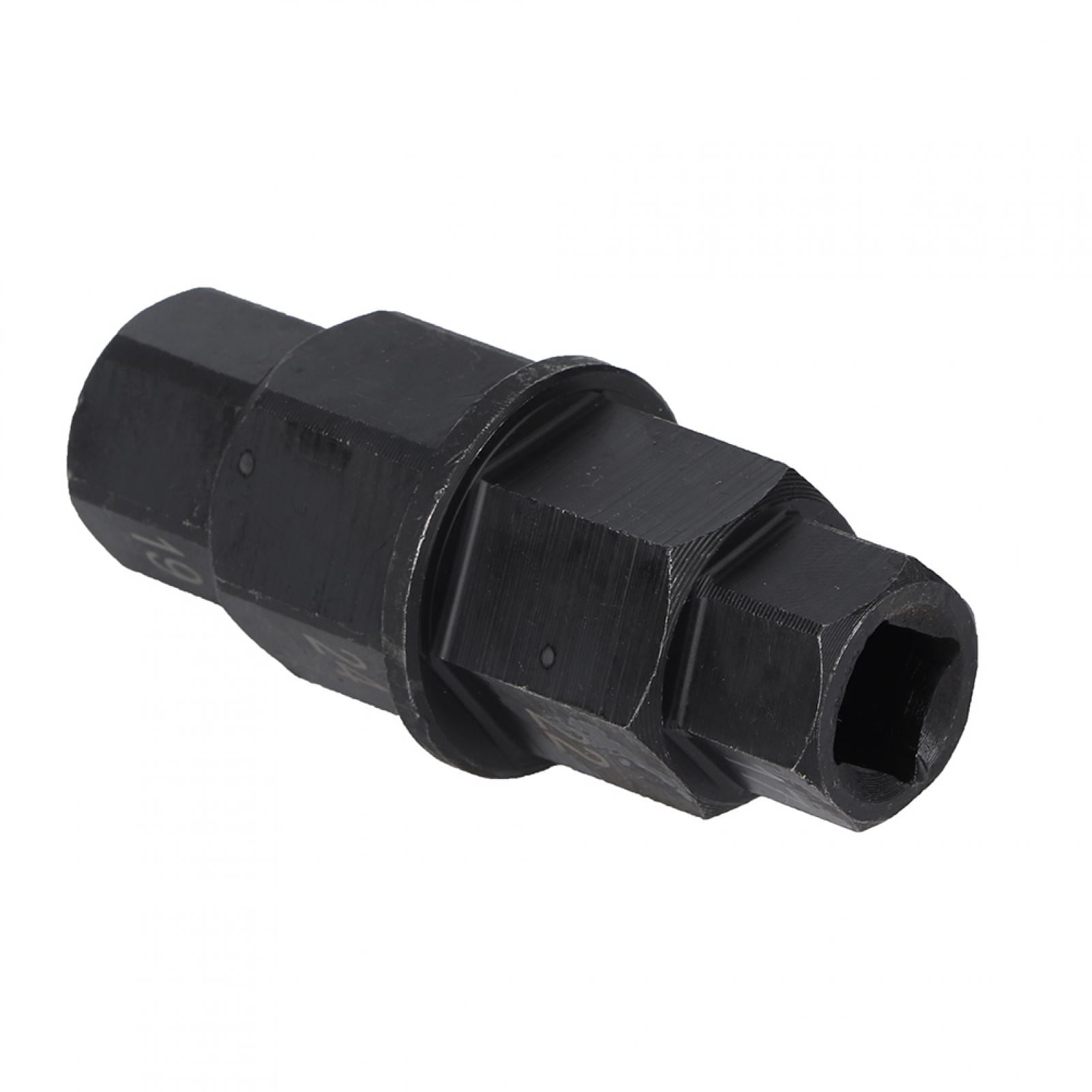 Broche D'Entraînement Vélo M12 – Essieu Traversant Réglable 135-148 Mm, Alliage Noir, Rondelles Et Clé Incluses – Pour Home Trainer