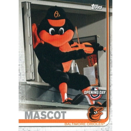 2019 Topps Opening Day Mascots #M-24 The Oriole Bird Baltimore Orioles Baseball Card