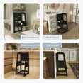 thumbnail image 6 of Dream On Me Explora Tower & Step Stool, Anti-slip Base, Multipurpose Kids Step Stool, Black, 6 of 10