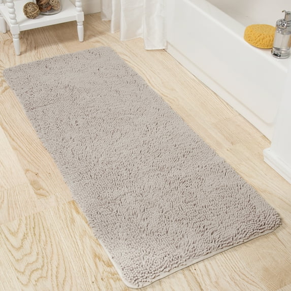 Somerset Home Memory Foam Somerset Homeag Bath Mat 2-feet by 5-feet - Warm Grey