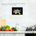 thumbnail image 5 of Kitchen Wall Decor Canvas Art, Colorful Fruit Canvas Print for Dining Room Decor, Contemporary Fruit Picture Kitchen Framed Painting for Restaurant Decor-Ready to Hang 12x18, 5 of 6