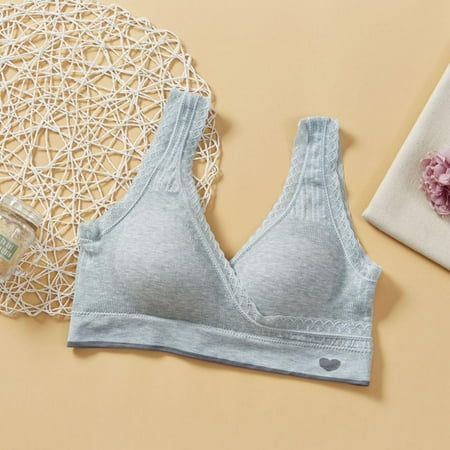 Seamless Bra Nursing Bra Backless Bralette Deep V Lace Bra Elastic Maternity Bra Nursing Vest Bra Wire Free Bra Sleeping Bra