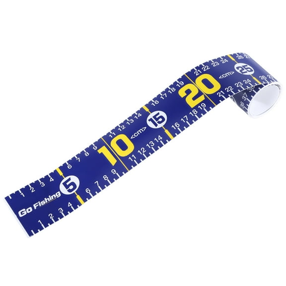 Acahhotxx Measuring Scale, Self-Adhesive Fish Ruler Waterproof Tape Fishing Measuring Tape Sticker for Fishing, Boats, Kayak, Net Easy to Use