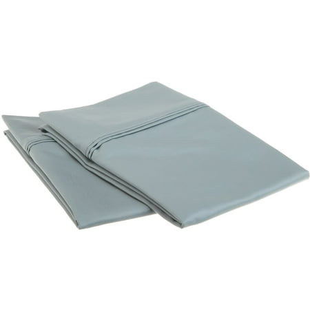 Superior 1200 Thread Count Single-Ply Egyptian Cotton Solid Pillowcase Set