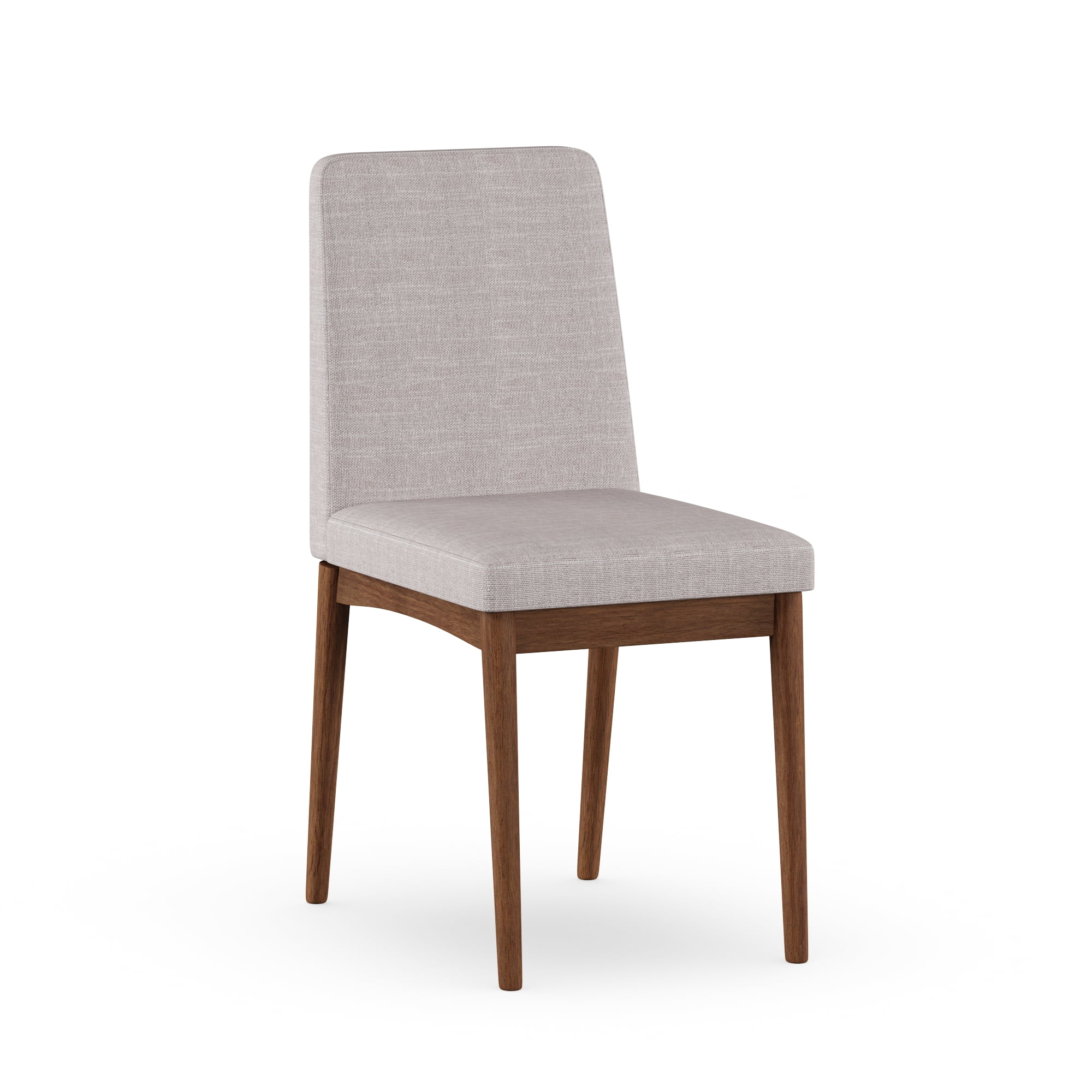 Bellamy Studios Pierre Indoor Dining Chairs, Set of 2, Walnut/Light Gray