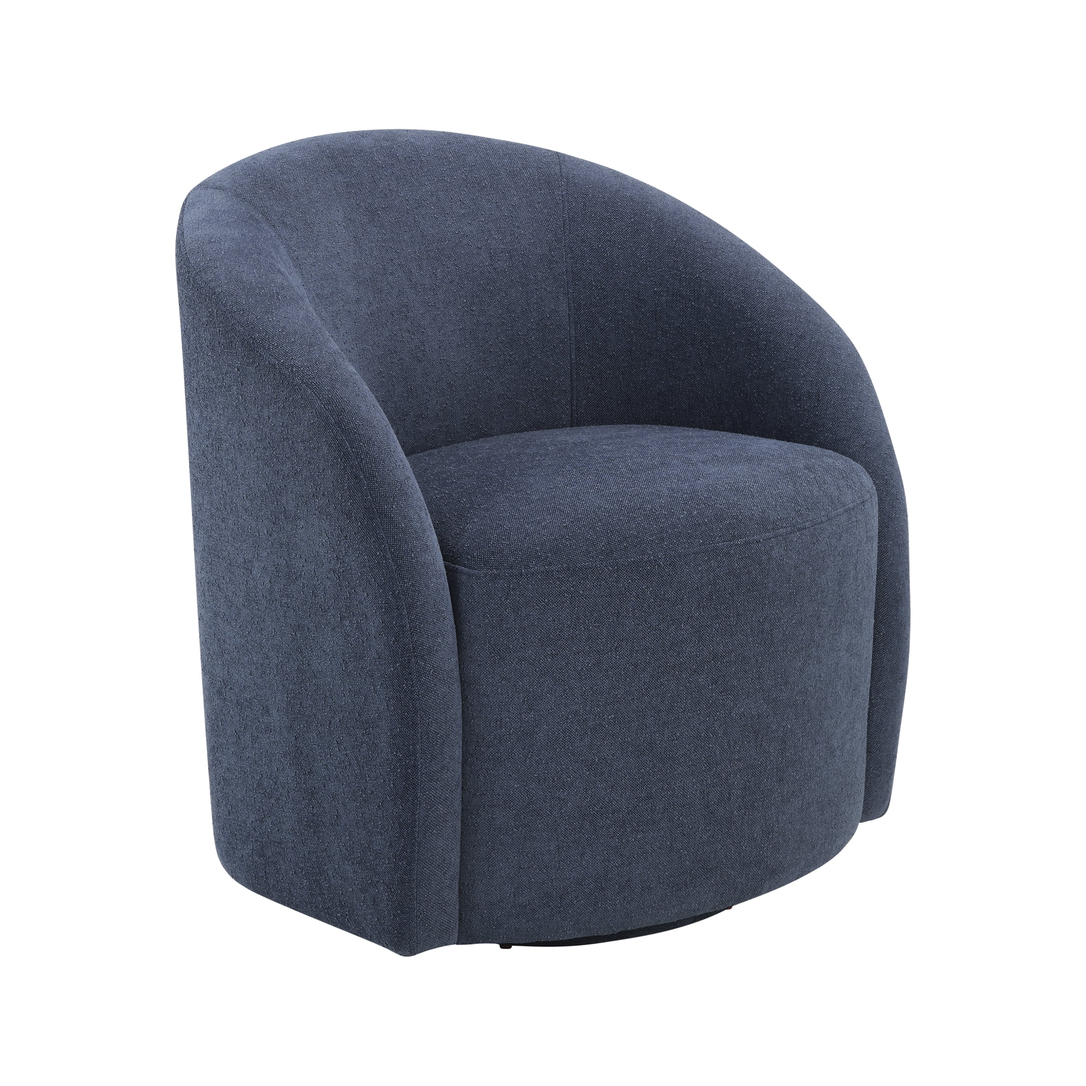 OakvillePark Thistlemere Boucle Swivel Chair, Blue