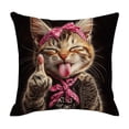 thumbnail image 2 of Linen Pillow Cover for Couch and Bed | Decorative Cushion Case with Invisible Zipper | Machine Washable Throw Pillowcase for Living Room, Bedroom, and Indoor or Outdoor Use, 2 of 6