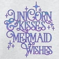 thumbnail image 3 of CafePress - UNICORN KISSES And MERMAID WISHES Long Sleeve T Sh - Unisex Cotton Long Sleeve T-Shirt, 3 of 4