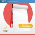 thumbnail image 5 of E-CLIPS USA Ruled Writing Tablet Small Note Pads, 9” x 6”, 100-Sheet Pad, 12-Pack, 5 of 7