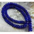 thumbnail image 5 of EOEMY New Natural 5X8mm Blue Sapphire Rondelle Abacus Gemstone Loose Beads Strand 15", 5 of 5
