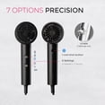 thumbnail image 3 of TYMO Ionic Hair Dryer with Diffuser & Comb Attachment, 300M Ions Blow Dryer for Curly Hair, Lightweight Travel Size with Cool Shot Button, Black, 3 of 7