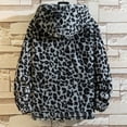 thumbnail image 5 of YUEHUA Leopard Print Faux Fur Coat Women ang Men Plus Size Zipper Fuzzy Jacket Cheetah Print Fleece Winter Jackets Partywear, 5 of 7