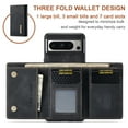 thumbnail image 6 of TECH CIRCLE Wallet Case for Google Pixel 9 Pro/Pixel 9, 2 in 1 PU Leather Cell Phone Back Cover Magnetic Detachable Credit Card Cash Holder Kickstand Case for Google Pixel 9 Pro/Pixel 9,Black, 6 of 10