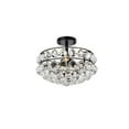 thumbnail image 3 of Savannah 14 inch flush mount in black, 3 of 8