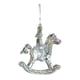 thumbnail image 2 of Adornos navideños colgantes acrílicos transparentes para colgar 1 caballo balancín, 2 of 9