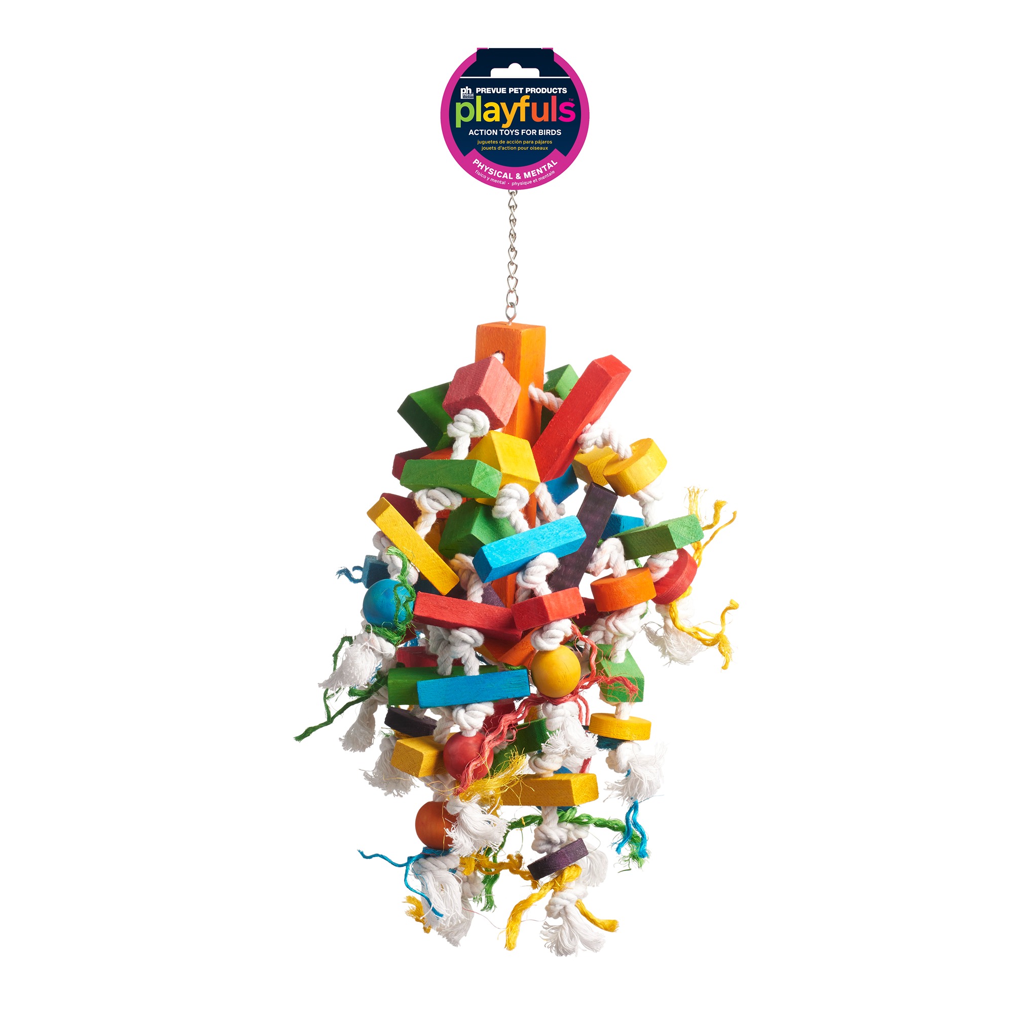 Prevue Pet Products Playfuls Physical & Mental Wizard Bird Toy 60962