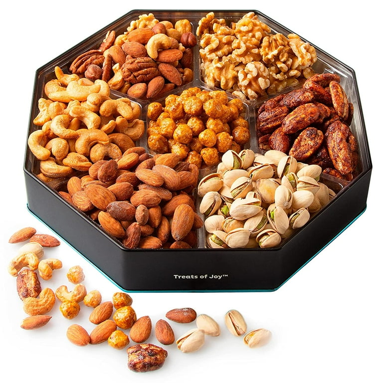 Oh! Nuts Gourmet Gift Box, 7 Variety Assorted Nuts, Healthy Snacks