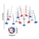 thumbnail image 3 of pstuiky Tirador decorativo de techo de estrella de cinco puntas de PVC 24 piezas/juego ideal para fiestas de cumpleaños Día de la Independencia arreglos y decoración., 3 of 6