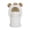 White, variant on AJGRHE Cartoon Bear Face Scarf Neck Gaiter Integrated Winter Hat For Kids Boys Girls Outdoor Knitted With Ear Beige 4-13