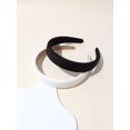 thumbnail image 1 of 2pcs Women's Simple Solid Color Hairbands For Daily Wear, 1 of 5