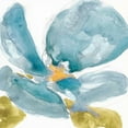 thumbnail image 2 of Goldberger, Jennifer 20x20 Black Ornate Wood Framed with Double Matting Museum Art Print Titled - Flower Splash II, 2 of 4