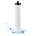 thumbnail image 4 of Ceramic Water Filter High Efficiency 0.1m Filtration System with Activated Carbon Core for Gravity Water Purifier Systems White 9.8 X 1.9 Inches, 4 of 7