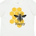 thumbnail image 4 of Inktastic Honeycomb Bee Happy Boys or Girls Toddler T-Shirt, 4 of 5