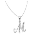thumbnail image 5 of Collar Gargantilla Letra M Horoz Plata 925 45cm WP1413, 5 of 5