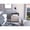 Light Gray, variant on Light Gray Color / Bedroom Nightstand / Store Books and More