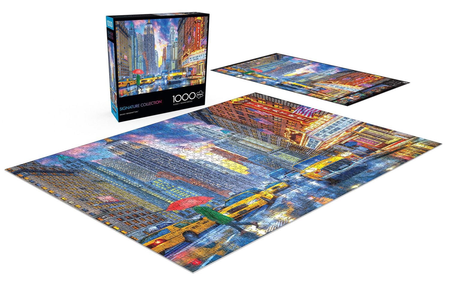 Buffalo Games - Le puzzle Signature Collection - Rainy Manhattan - en 1000 pièces