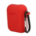 thumbnail image 5 of Headphone Protective Cover Case Anti‑Lost Silicone Protector with Carabiner for IOS Earbuds 1/2Red, 5 of 8