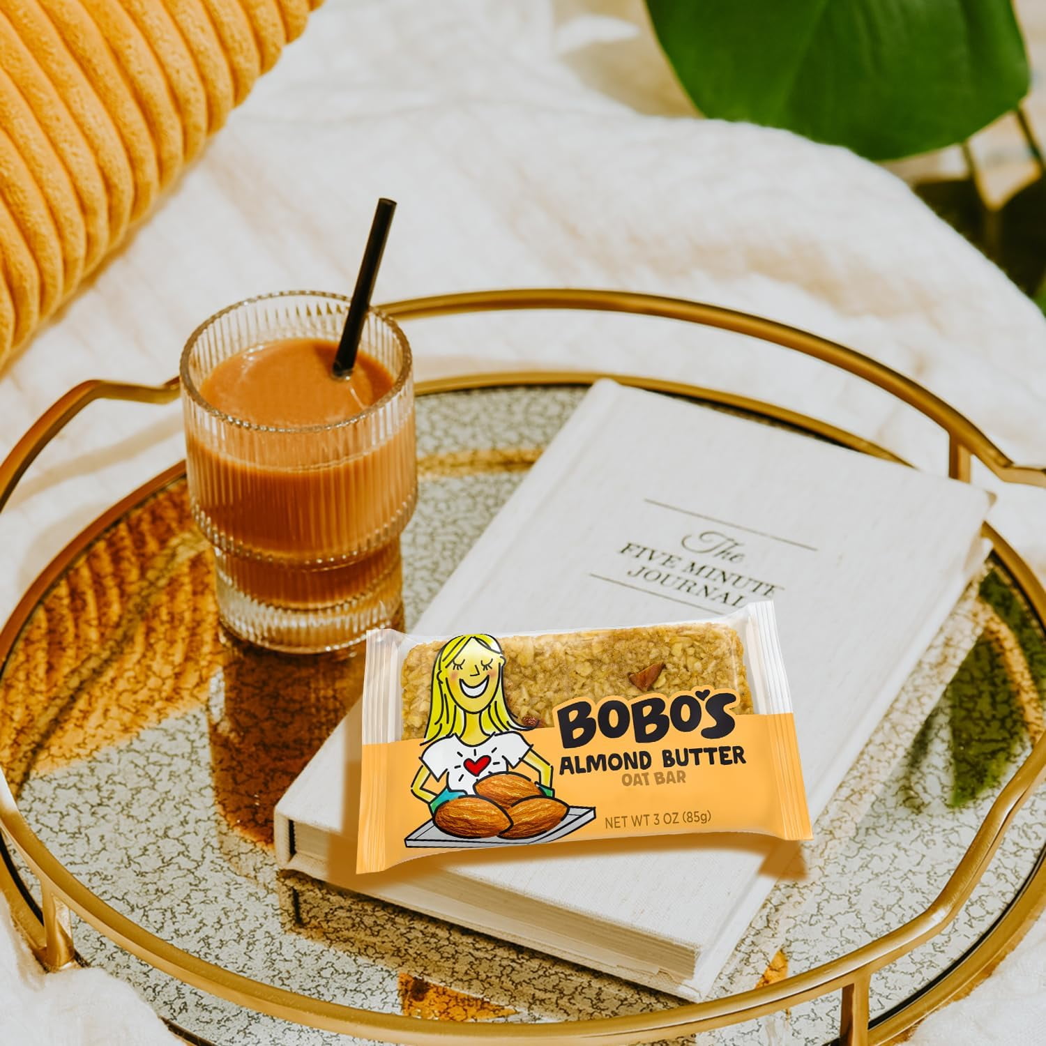 Bobo's Oat Bars - All Natural - Almond - 3 oz Bars - Case of 12