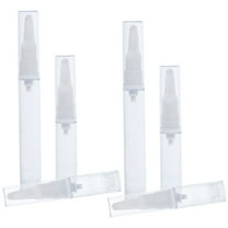 FELTECHELECTR  6 Pcs Airless Pump Bottles for Travel Small Set Empty