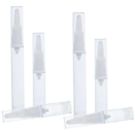 FELTECHELECTR  6 Pcs Airless Pump Bottles for Travel Small Set Empty