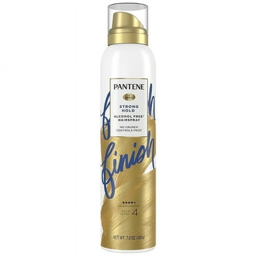 Pantene Pro-V Strong Hold Alcohol Free Level 4 Hairspray 7.0 OZ Pack of 3