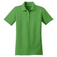 thumbnail image 5 of Port Authority Ladies Stain Resistant Polo-S (Vine Green), 5 of 6