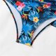 thumbnail image 4 of Trajes de baño para mujer, Trajes de baño para mujer, Traje de baño de tres piezas con tirantes de bikini estampados para mujer, Traje de baño de nailon para mujer, 4 of 9