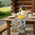 thumbnail image 6 of Table Runner Oil Painting Table Decoration for Kitchen Dinning Texture Sense Art Table Decoration for Indoor Outdoor Party Wedding Decor 13x72 Inch, 6 of 7