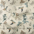 thumbnail image 5 of 7 Piece Printed Cotton Twill Comforter Set Khaki Cal King, 5 of 13