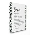thumbnail image 2 of Stupell Love Is Patient Love Is Kind Stretched Canvas Wall Art 24 x 30, 2 of 5