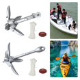 thumbnail image 3 of 0.7/1.5KG Boat Anchor With 65ft Marine Rope And Buoy Anchor Marine Anchor For Canoes Paddle Boards ,Easy to use, 3 of 4