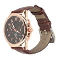 thumbnail image 3 of Reloj para hombre, reloj para hombre, reloj dorado rosa para hombre, reloj de cuero sintético para hombre, diseñado para el futuro, 3 of 9