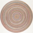 thumbnail image 1 of Rhody Rug BH57R072X072 6 ft. Bar Harbor Butterfield Round Rug, Multi Color, 1 of 1